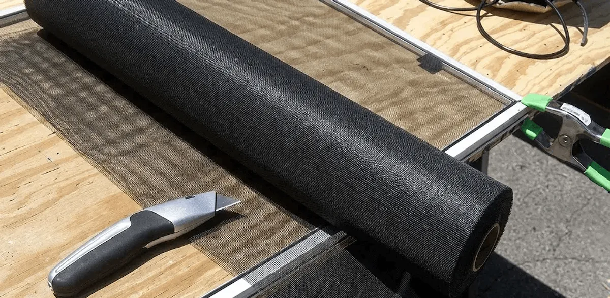 Window screen replacement materials and tools for screen repair in Oakland, CA